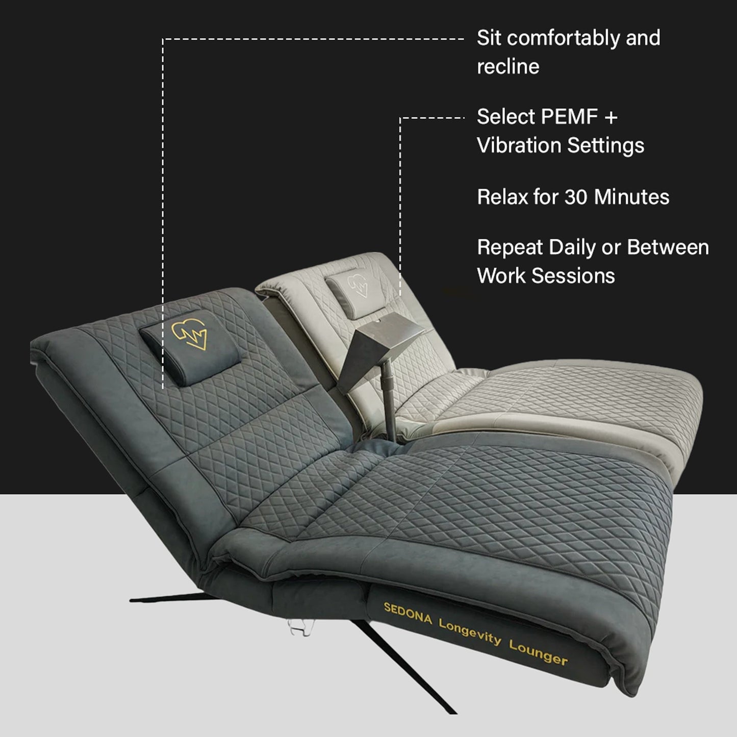 LONGEVITY LOUNGER PEMF CHAIR
