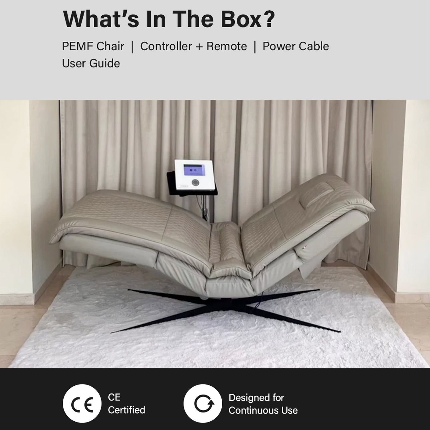LONGEVITY LOUNGER PEMF CHAIR